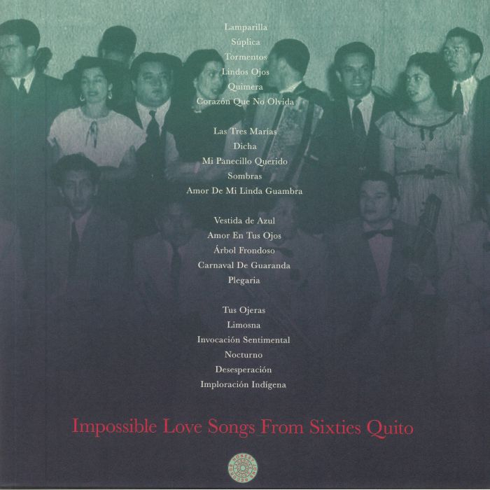 Benítez & Valencia – Impossible Love Songs From Sixties Quito (2xLP, Honest Jon's Records, 2021) Back Cover