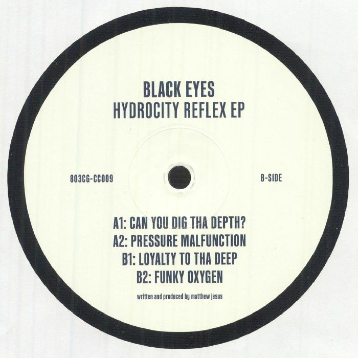 Black Eyes – Hydrocity Reflex EP (12", Collective Cuts, 2026) Back Cover