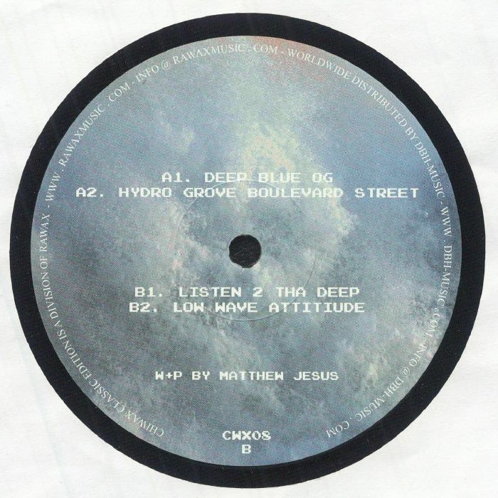 Black Eyes – Pacific Swagger EP (12", Chiwax, 2026) Back Cover