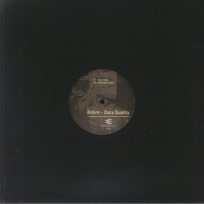 Böhm – Data Quality (12", Emotions Electric, 2025) Back Cover