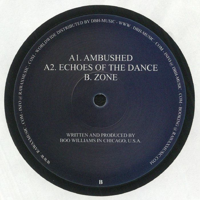 Boo Williams – Natural Service EP (12", Chiwax, 2023) Back Cover