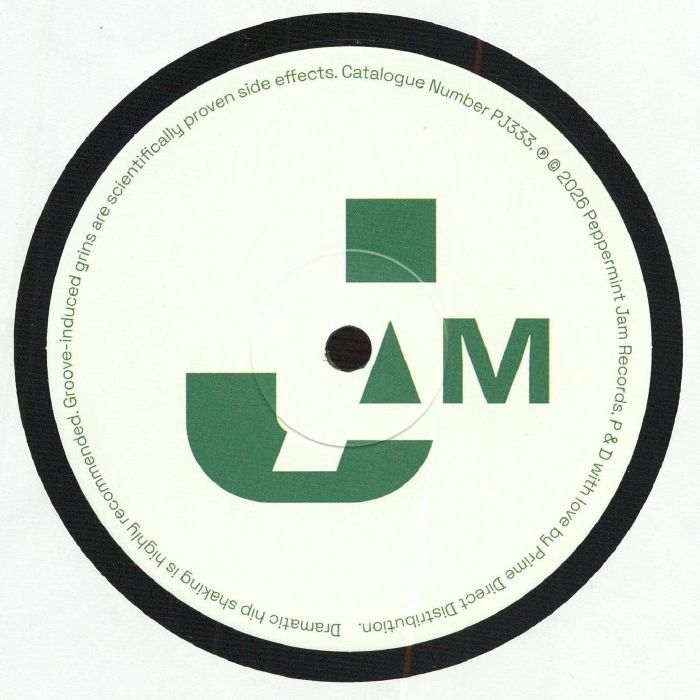 Boris Dlugosch – Keep Pushin' 2026 (12", Peppermint Jam, 2026) Back Cover