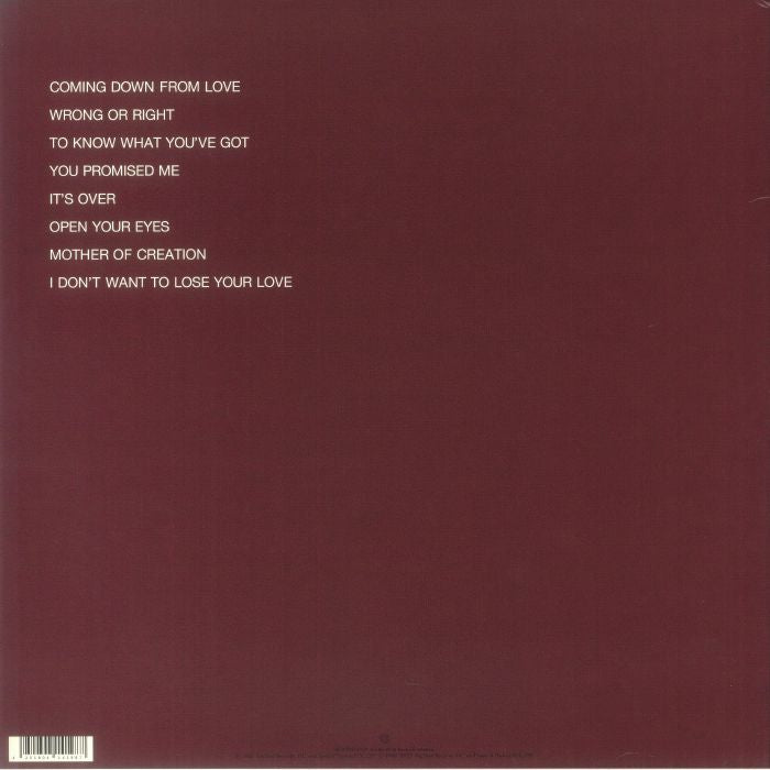 Bobby Caldwell – Cat In The Hat (LP, Be With Records, 2023) Back Cover