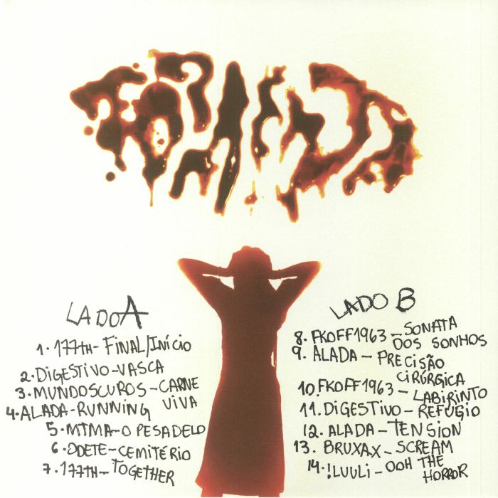 Clube Tormenta – O Som Do Labirinto (LP, Coke bottle clear vinyl, Nyege Nyege Tapes, 2022) Back Cover