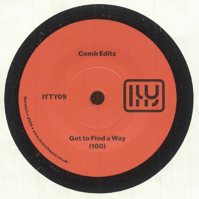 Comb Edits – Honey Dub (7", I Travel To You, 2026) Back Cover