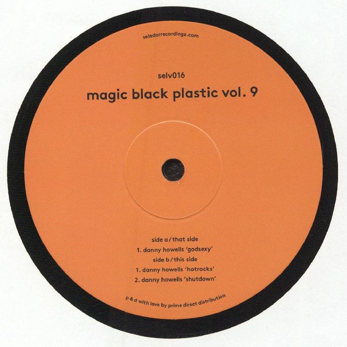 Danny Howells – Magic Black Plastic Vol. 9 (12", Selador Recordings, 2026) Back Cover
