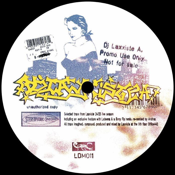 DJ Laxxiste A. – Promo Use Only (12", Les Disques Magnétiques, 2026) Front Cover