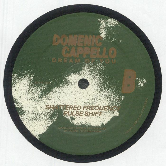 Domenic Cappello – Dream Of You (12", Royal Oak, 2025) Back Cover