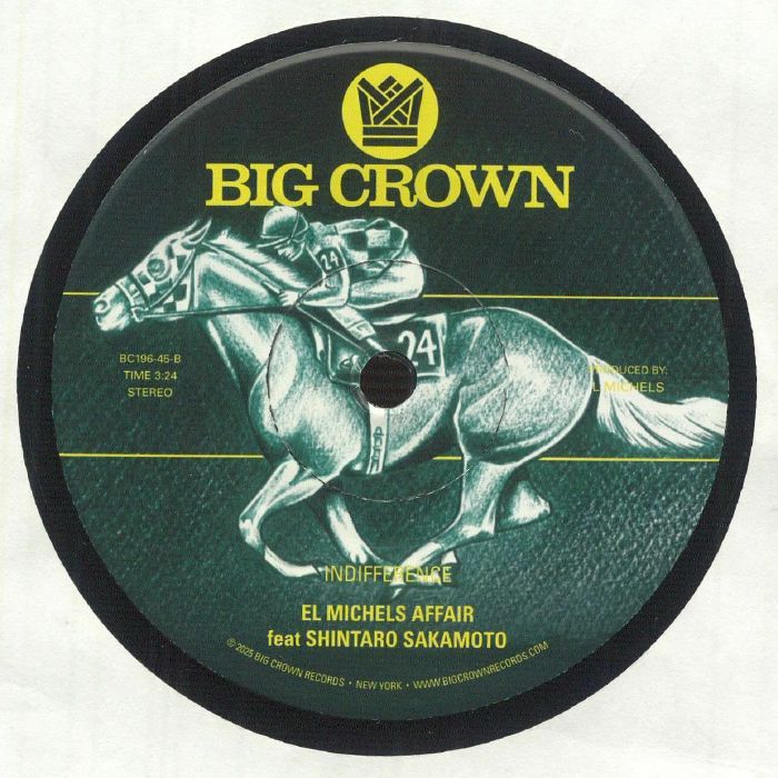 El Michels Affair – Anticipate / Indifference (7", Big Crown Records, 2025) Back Cover