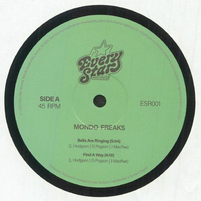 Mondo Freaks - Bells Are Ringing EP (12")