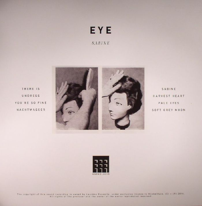 Eye – Sabine (LP, 10 years anniversary, Knekelhuis, 2026) Back Cover