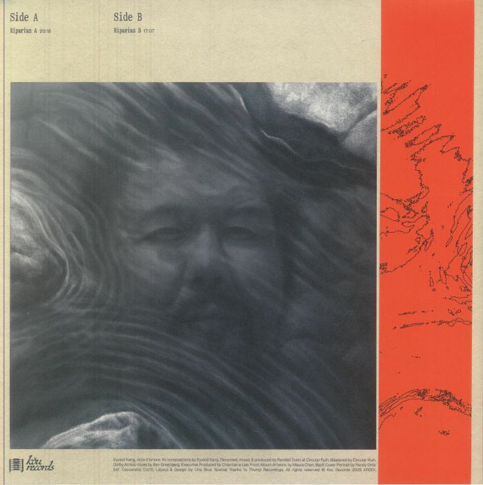 Eyvind Kang – Riparian (LP, Kŏu Records, 2025) Back Cover