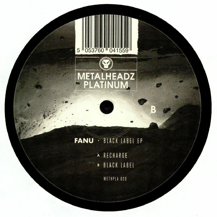 Fanu – Black Label (12", Metalheadz, 2018) Back Cover