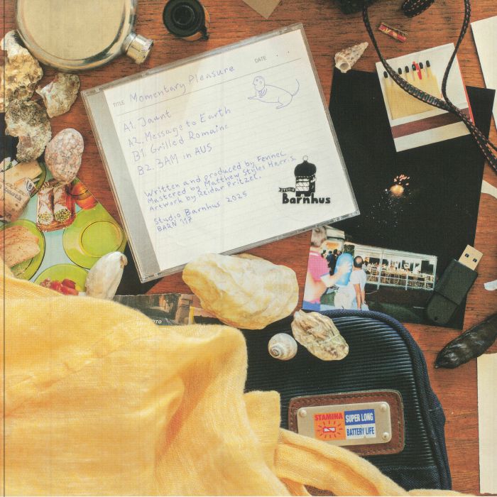 Fennec – Momentary Pleasure (12", Studio Barnhus, 2025) Back Cover