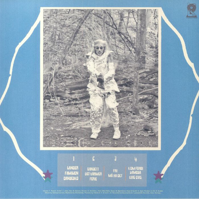 Flammer Dance Band – Dedikasjon Til Inspirasjon (2xLP, Lyskestrekk Records, 2025) back cover