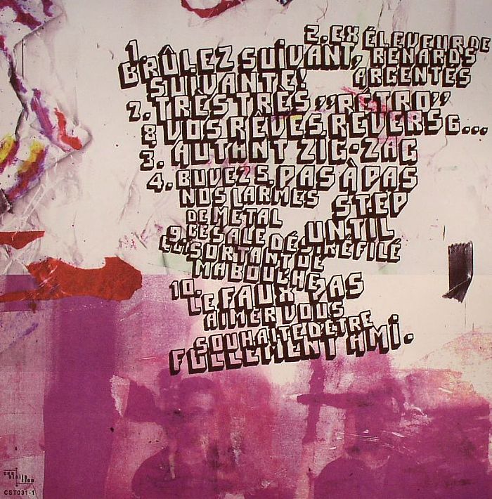 Fly Pan Am – N'Écoutez Pas (LP, 180g, Constellation, 2004) Back Cover