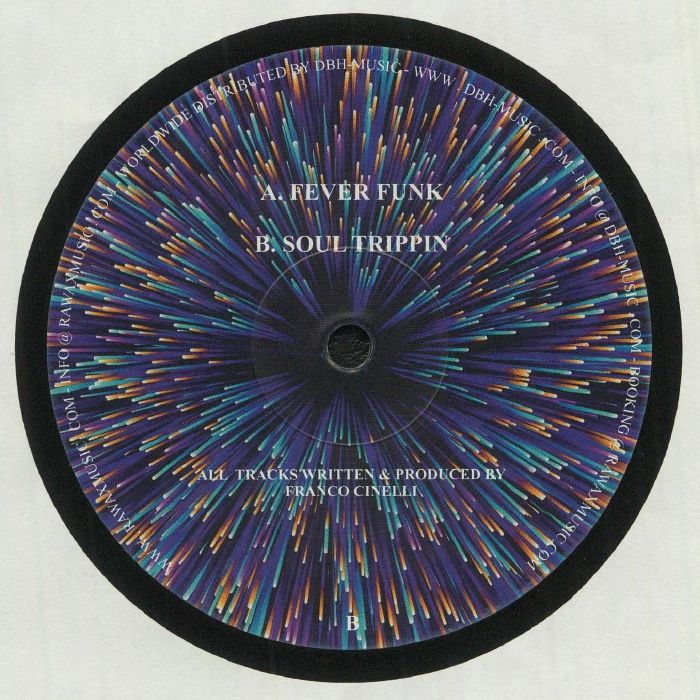 Franco Cinelli – Fever Funk EP (12", RAWAX, 2021) Back Cover