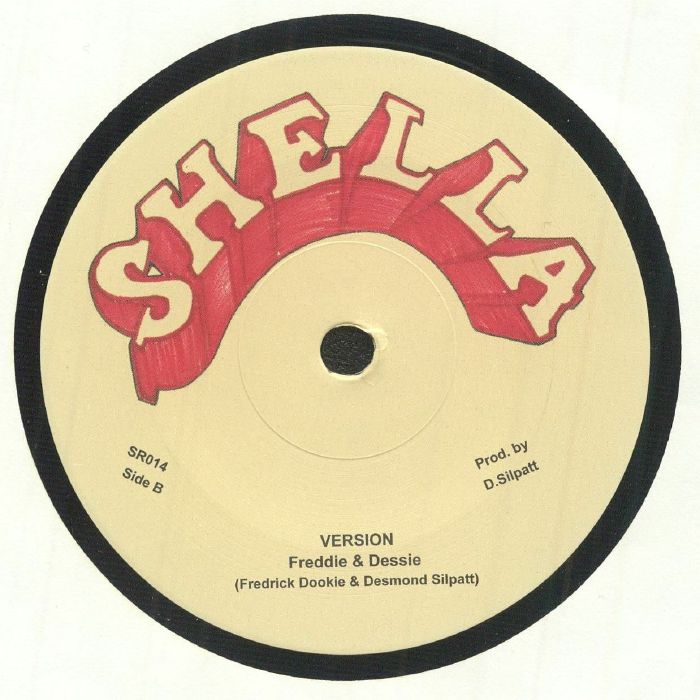 Freddie & Dessie – Girls Talk (7", Shella Records, 2026) Back Cover
