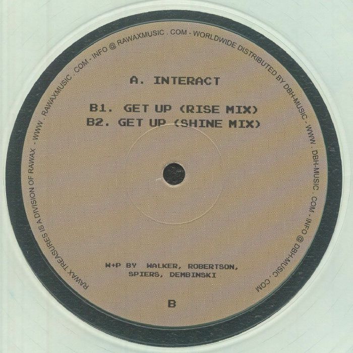 Fresh & Low – Interact (12", limited clear, Rawax, 2026) Back Cover