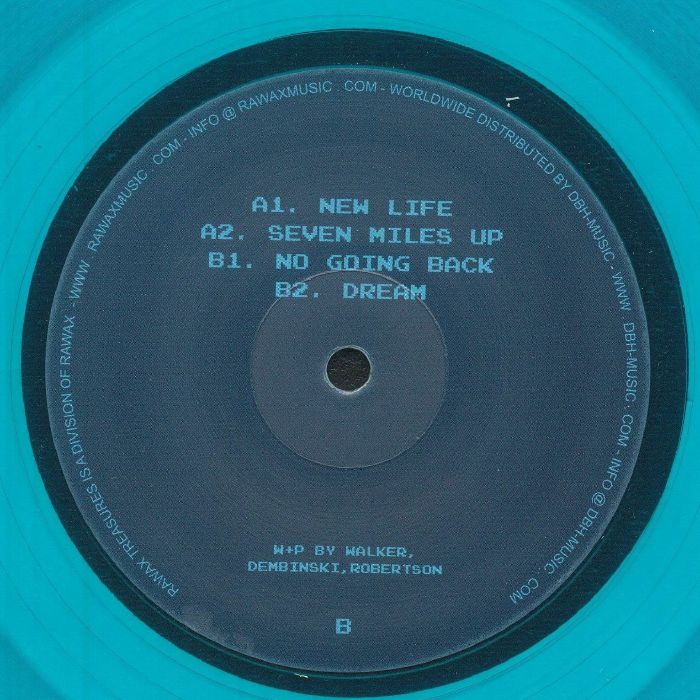 Fresh & Low – Little 'i' EP (reissue) (12", clear turquoise, Rawax, 2026) Back Cover