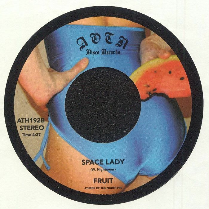 Fruit – Say It (7", Athens Of The North, 2025) Back Cover