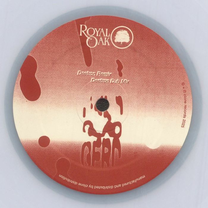 Gerd – Palm Leaves (Remixes) (12", Snowy White, Royal Oak, 2025) Back Cover