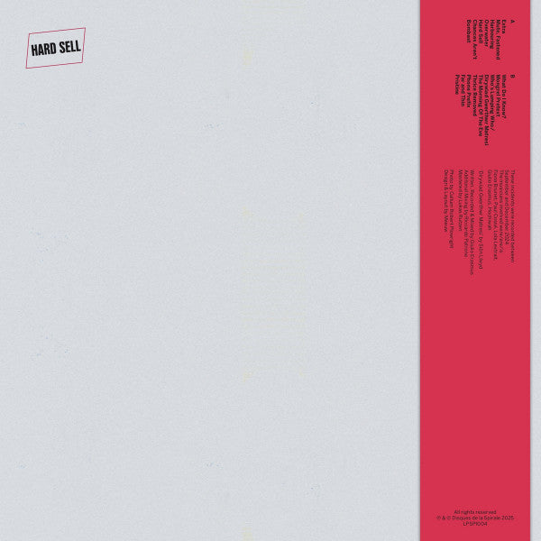 Giulio Erasmus The End Of The Worm – Hard Sell (LP, Disques de la Spirale, 2025) Image 3