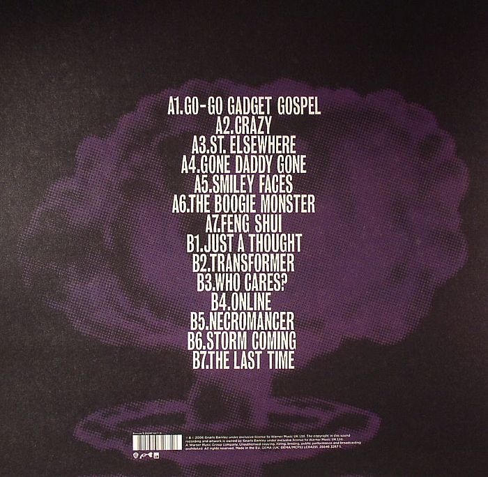 Gnarls Barkley – St. Elsewhere (LP, Downtown, 2023) back cover