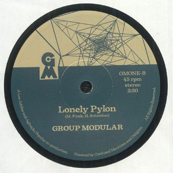 Group Modular – The Tunnel (7", GM, 2025) Back Cover