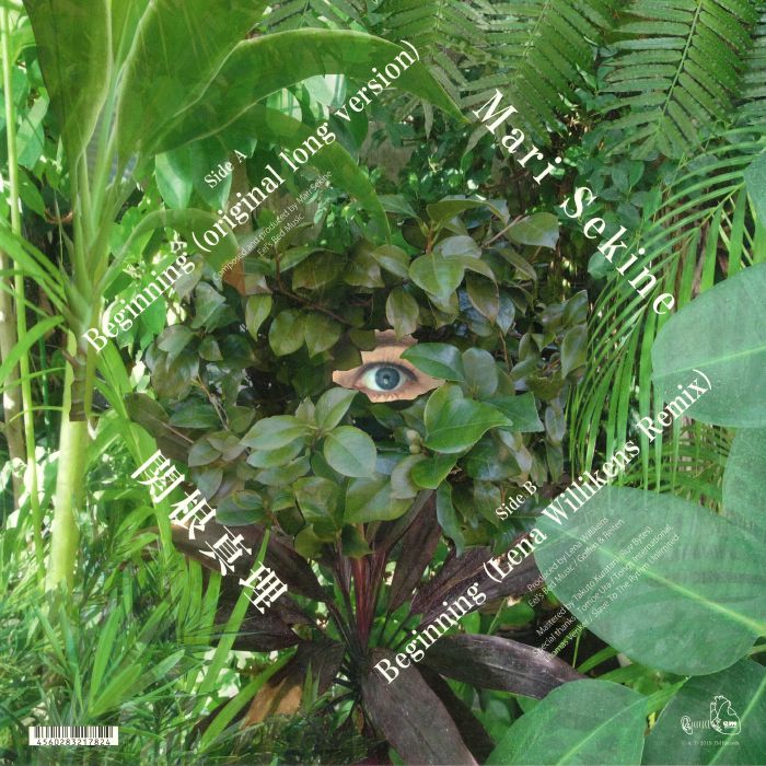 関根真理 Mari Sekine – Beginning (12", EM Records, 2019) Back Cover