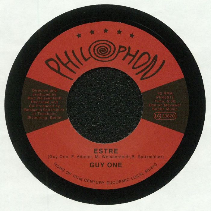 Guy One – Everything You Do, You Do For Yourself (7", Philophon, 2017) Back Cover