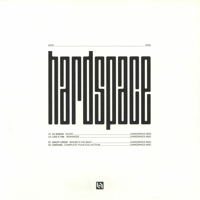 Hardspace – 010 (12", Transparent Berry Pink, Hardspace, 2026) Back Cover