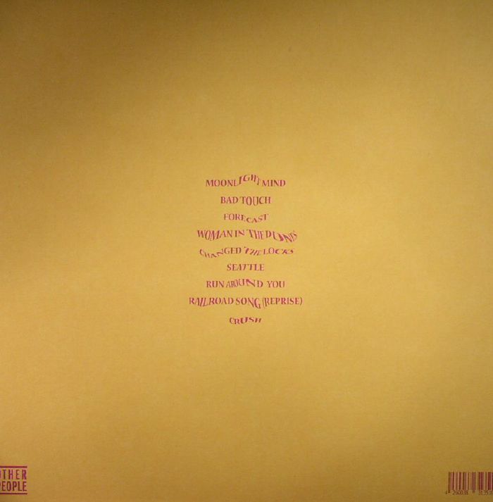 High Water – Crush (LP, 180g, Other People, 2016) Back Cover