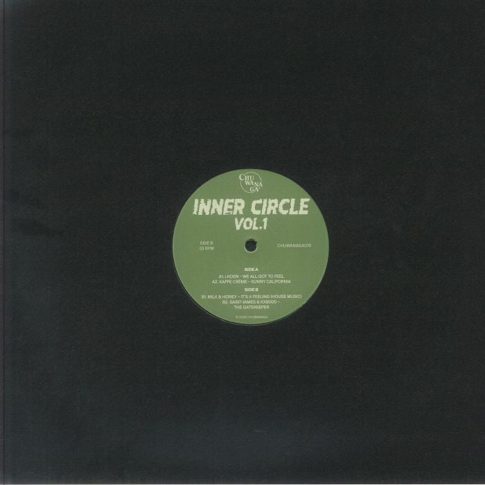 Various – Inner Circle Vol.1 (12", Chuwanaga, 2026) Back Cover