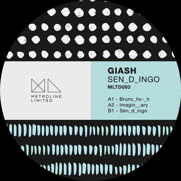 Giash – Sen_d_ingo (12", Metroline Limited, 2019) Front Cover