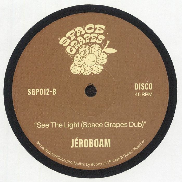 Jéroboam – See The Light (12", Space Grapes, 2025) Back Cover