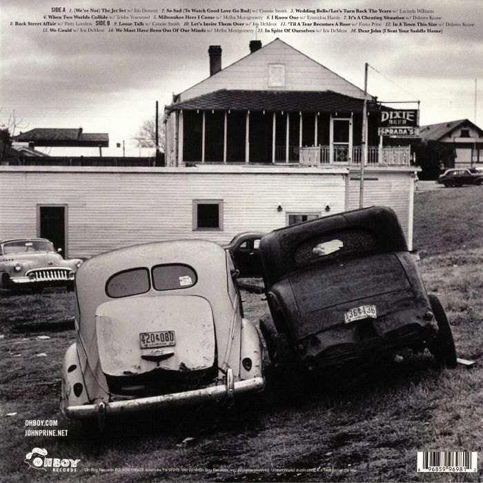 John Prine – In Spite Of Ourselves (LP, Oh Boy Records, 2016) Back Cover