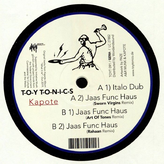 Kapote – Remix EP 2 (12", Toy Tonics, 2019) Back Cover