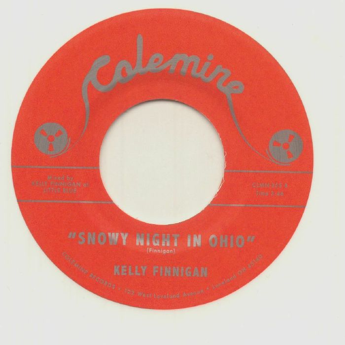 Kelly Finnigan – I Can't Wait (For Christmas Time) (7", Colemine Records, 2025) Back Cover