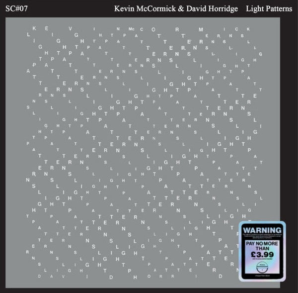 Kevin McCormick & David Horridge – Light Patterns (LP, Smiling C, 2025) image 01