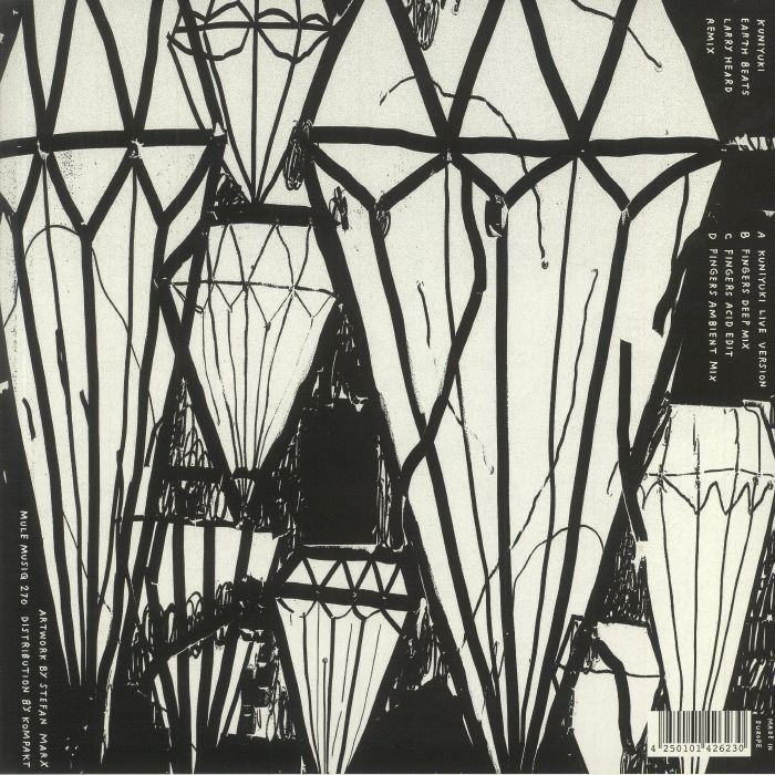 Kuniyuki – Earth Beats (Larry Heard Remix) (2x12", Mule Musiq, 2021) Back Cover