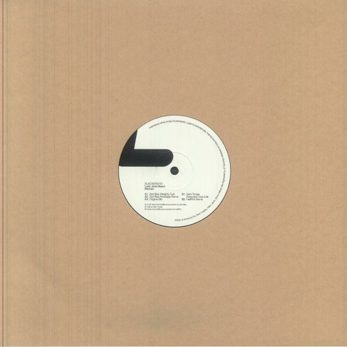 Lady Jane Beach – Binman (12", Slacker 85, 2026) Back Cover