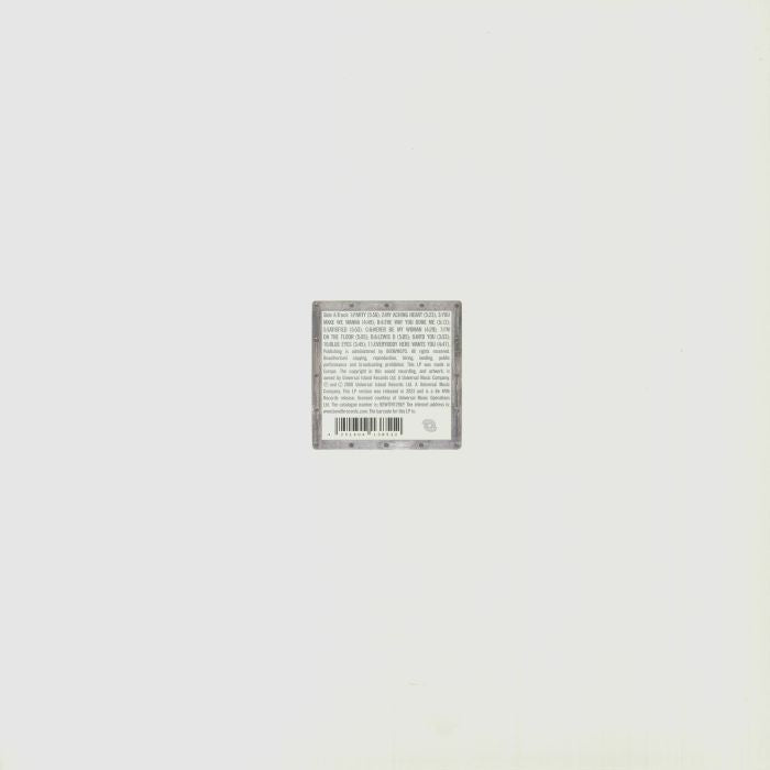 Lewis Taylor – Lewis II (reissue) (2xLP, Be With, 2023) Back Cover