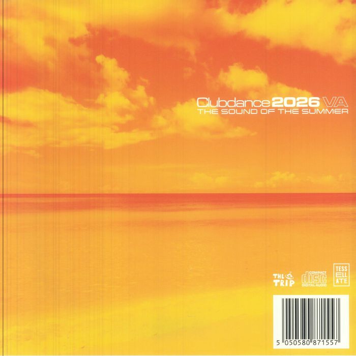 Lewis Taylor / The Trip / Midas Field / Marius Acke – Clubdance 2026 (12", Tessellate, 2026) Back Cover