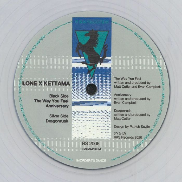 Lone X Kettama – Lone X Kettama (12", Clear, R & S Records, 2021) Back Cover