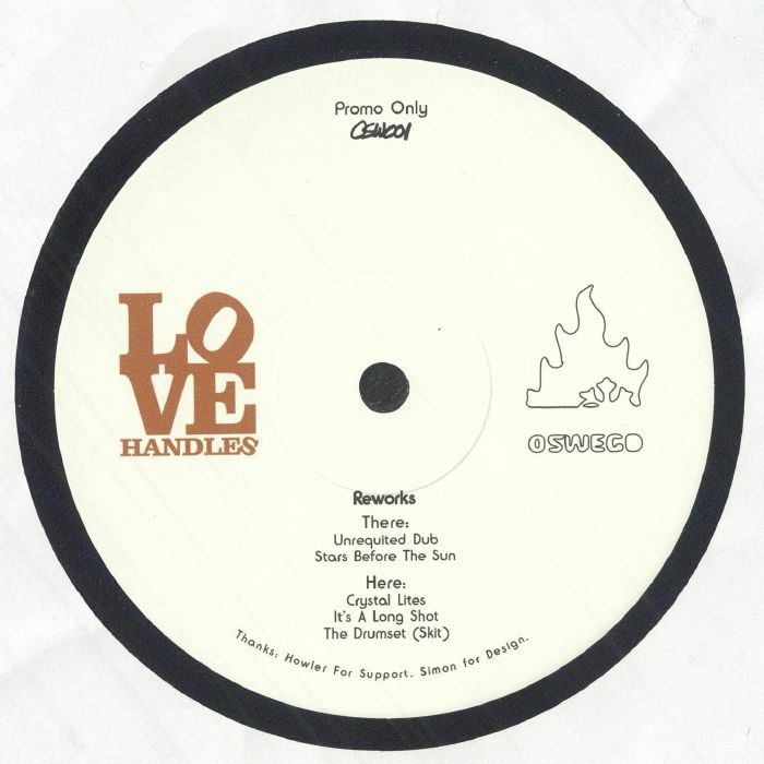 Lovehandles – Reworks EP (12", Oswego Music, 2025) Back Cover