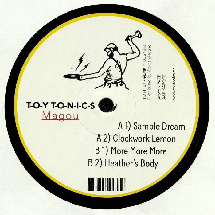 Magou – Dreams (12", Toy Tonics, 2020) Back Cover