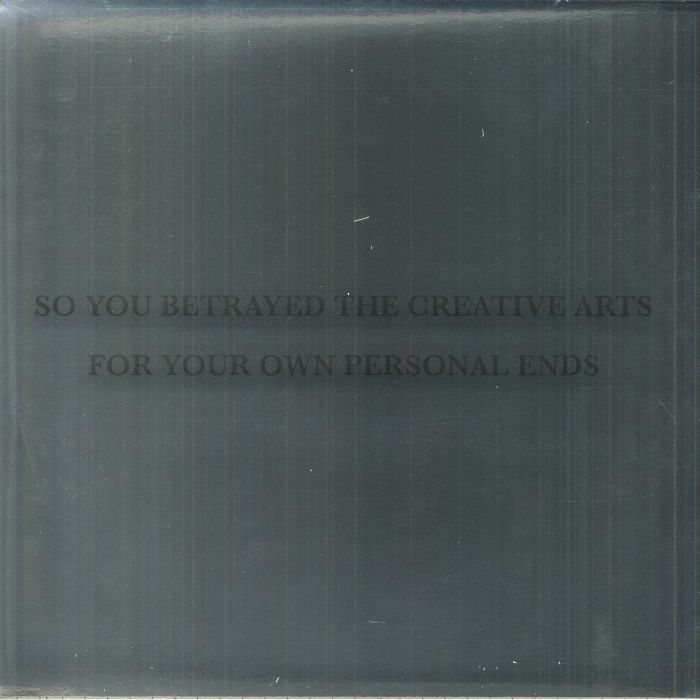 Mark – So You Betrayed The Creative Arts For Your Own Personal Ends (LP, A Colourful Storm, 2023) Back Cover