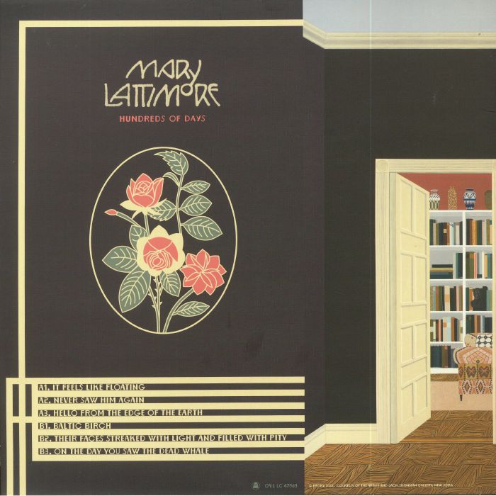 Mary Lattimore – Hundreds Of Days (LP, Rose Petal, Ghostly International, 2022) Back Cover