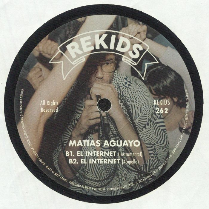 Matias Aguayo – El Internet (12", REKIDS, 2025) Back Cover